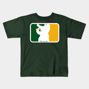 Stomper Mascot Major League Brews Kids T-Shirt